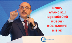 SİNOP, AYANCIK..! İlçe müdürü müsün külhanbeyi misin?