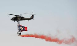 helikopterlerimiz top, roket ve güdümlü mermi atışlarıyla hedefler başarıyla imha ediyor.