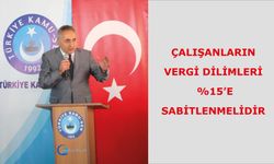 Çalışanların vergi dilimlerinin %15’e sabitlenmesi gerekmektedir