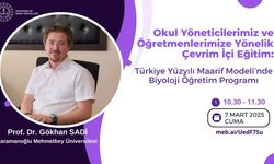 Yönetici ve öğretmenlere yönelik uzaktan hizmet içi eğitim