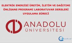 Elektrik Enerjisi Üretim, İletim ve Dağıtımı Önlisans Programı Laboratuvar Dersleri Uygulama Süreci