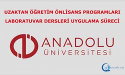 Uzaktan Öğretim Önlisans Programları Laboratuvar Dersleri Uygulama Süreci