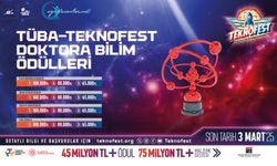 TÜBA-TEKNOFEST Doktora Bilim Ödülleri Yarışması