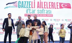 Gazzeli Ailelerle İftar Programında Buluştuk