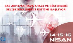 SAE ARP4754 Hava Aracı ve Sistemleri Geliştirme Süreci Eğitimi Başlıyor!