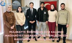 Mülakatta kontenjan dışı kalarak mağduriyet yaşayan öğretmenlerimizin maddi manevi yanlarındayız