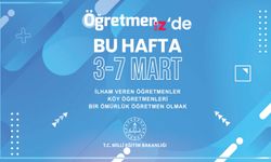 ÖğretmenİZ'de bu hafta 3-7  Mart