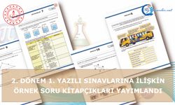 2. Dönem 1. Yazılı Sınavlarına İlişkin Örnek Soru Kitapçıkları Yayımlandı