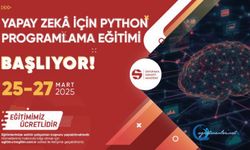 Yapay Zekâ İçin Python Programlama Eğitimi Başlıyor!