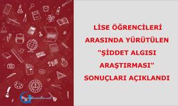 Lise Öğrencileri Arasında Yürütülen "Şiddet Algısı Araştırması" Sonuçları Açıklandı