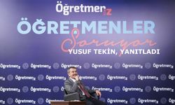 Yusuf Tekin, "ÖğretmenİZ" Dijital Platformu'nun canlı yayınında öğretmenlerden gelen soruları yanıtladı