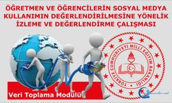 Öğretmen ve Öğrencilerin Sosyal Medya Kullanımın Değerlendirilmesine Yönelik İzleme ve Değerlendirme Çalışması