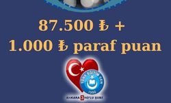 Elmadağ'da promosyon 87.500 TL ve 1000 para puan