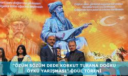 “Özüm Sözüm Dede Korkut Turana Doğru Öykü Yarışması” ödül töreni