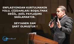 Enflasyondan kurtulmanın yolu, cüzdanları boşaltmak değil, adil paylaşımı sağlamaktır.