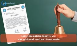 2025-2026 Eğitim Öğretim Yılı Ara Tatilleri Yeniden Düzenlensin
