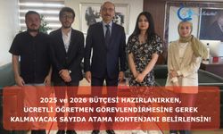 2025 Ve 2026 Bütçesi Hazırlanırken, Ücretli Öğretmen Görevlendirmesine Gerek Kalmayacak Sayıda Atama Kontenjanı Belirlen