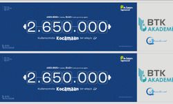 BTK Akademi eğitimlerine 2 milyon 650 bin kişi katıldı