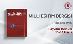 Millî Eğitim Dergisi 2025 Yılı Özel Sayı Çağrısı