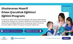 Uluslararası Maarif Erken Çocukluk Eğitimci Eğitimi Programı