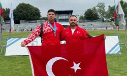 Abdülkerim Akdaş gülle atma branşında 1.