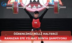 Millî Halterci Ramazan Efe Yılmaz Dünya Şampiyonu