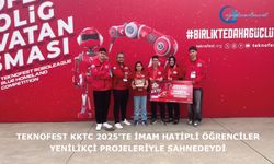 TEKNOFEST KKTC 2025'te İmam Hatipli Öğrenciler Yenilikçi Projeleriyle Sahnedeydi