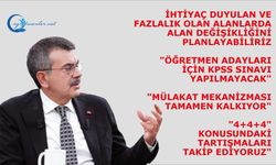 Yusuf Tekin'den önemli açıklamalar