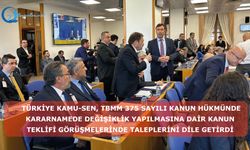 Türkiye Kamu-Sen, TBMM görüşmelerinde taleplerini dile getirdi