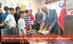 Aydın ALBAK, Şehit Veli Demiryürek BİLSEM'den Teknofest 2025 Yarı Finalistleri İle Bir Araya Geldi