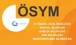 e-YÖKDİL 2025 İngilizce-Sosyal Bilimler, Sağlık Bilimleri, Fen Bilimleri Başvuruları Alınacak