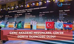 Genç Akademi Mezunları, Çin’de Dünya Üçüncüsü Oldu!
