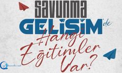 Savunma Gelişim'de Hangi Eğitimler Var?