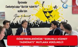 Öğretmenlerimize “Zorunlu Hizmet Tazminatı” mutlaka verilmeli!
