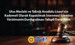 Ulus Meslek Lisesi’nin Kademeli Olarak Kapatılmak İstenmesi İşlemine Dava Açıldı