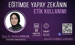 Eğitimde Yapay Zekanın Etik Kullanımı  Çevrim İçi Eğitimleri