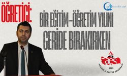 Eğitim- Öğretim yılı sonu ile ilgili değerlendirmememiz