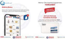Memur-Sen Avantaj Uygulaması Yenilendi