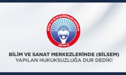Bilsem'de Yapılan Hukuksuzluğa Dur Dedik.