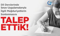 Dil Derslerinde Sınav Uygulamalarıyla İlgili Mağduriyetlerin Sonlanması Talep Edildi