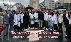 Ek Atama Bekleyen Öğretmen Adaylarımıza Destek Olduk