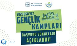 GSB Yaz Gençlik Kampları İlk 5 Dönem Başvuru Sonuçları Açıklandı!