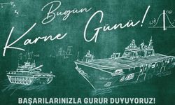 Bugün karne günü