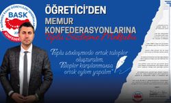 Ortak talepler oluşturalım, talepler karşılanmaz ise ortak eylemler yapalım