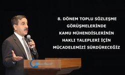 Kamu mühendislerinin haklı talepleri için mücadelemizi sürdüreceğiz
