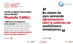 Öğretmenlerin ders planı hazırlaması, materyal geliştirmesi, soru üretmesi proje fikirleri oluşturması sistemi