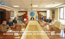 Türkiye Kamu-Sen’e bağlı sendikalar8.Dönem Toplu Sözleşme talepleri için toplandı