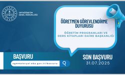 Öğretim Programları ve Ders Kitapları Daire Başkanlığında öğretmen görevlendirmesi yapılacak