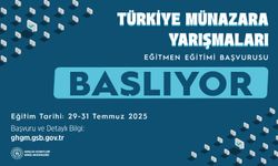 “Türkiye Münazara Yarışmaları” Eğitmen Eğitimi Başvuruları Başladı