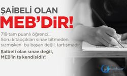 Şaibeli Olan MEB’dir!